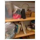COLLECTION OF YARN AND SEWING SUPPLIES