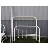 FULL SIZE WROUGHT IRON BED FRAME