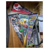 PACKERS AND BADGERS PENNANTS