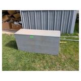 VINTAGE 42' EVENRUDE ENGINE SHIPPING CRATE