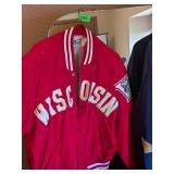 VINTAGE WISCONSIN BADGERS JACKET