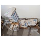 LARGE COLLECTION OF WHITE SUBWAY TILES