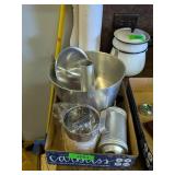 COOKIE PRESS & VINTAGE BAKING ITEMS