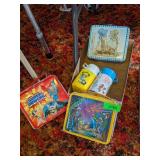VINTAGE DC AND MORE LUNCH BOXES & THERMOSES
