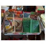 2 BOXES OF YANKEE FLIER HARDCOVER BOOKS
