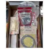 SPARE MODEL AIRPLANE PARTS AND HOSES