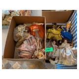 2 BOXES OF DOLLS