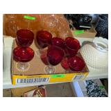 RUBY DRINKING GLASS SET