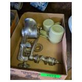 MEAT GRINDER, MEASURING CUPS & MORE