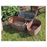 3 COPPER BOILERS