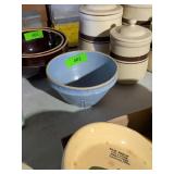 RED WING 7' SQUARE BOTTOM ADVERTISING BOWL