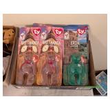 NEW BEANIE BABIES IN PACKAGES
