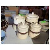 MCCOY 4 PIECE CANNISTER SET