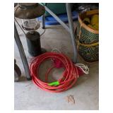 EXTENSION CORD & PROPANE LANTERN