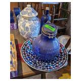 COOKIE JAR, MOSAIC SERVING BOWL & MORE