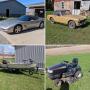 Corvette, Boats, MG Midget, Farm & Antique Estate Auction