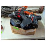 ASST CORDLESS DRILLS & BATTERIES