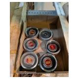 5 FORD THUNDERBIRD CENTER HUBS & OTHER CAP