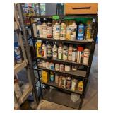 SPRAY PAINT COLLECTION WITH METAL SHELF