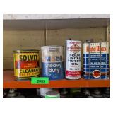 VINTAGE AUTO CANS
