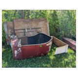 FIBERGLASS MODEL T BODY WITH REAR BED