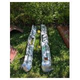 2 VINTAGE TRUCK BUMPERS