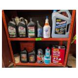 AUTOMOTIVE FLUID ASSORTMENT - 2 SHELVES - LOWER