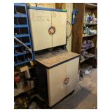AC DELCO METAL SHOP CABINET WITH CONTENTS