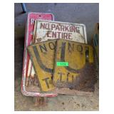 VINTAGE ROAD SIGNS