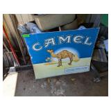 CAMEL DOUBLE-SIDED METAL SIGN