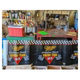 MILLER RACING TEAM CORRUGATED BANNER