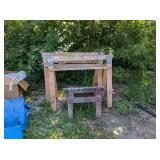 3 SAWHORSES