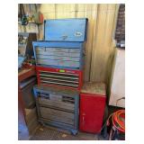 HUOT & CRAFTSMAN ROLLING TOOL CABINET