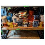 SHELF OF OIL FILTERS