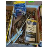 DRILL/DRIVER SET, ENGINE TOOLS, HOSE CLAMPS
