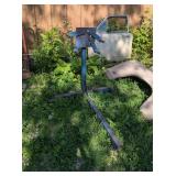 ROLLING ENGINE STAND - BLUE
