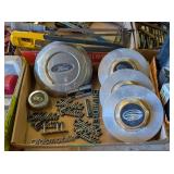 CAR EMBLEMS AND HUBCAPS