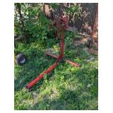 ROLLING ENGINE STAND - RED