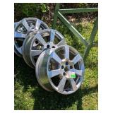 2007 CADILLAC CTS RIMS - SET OF 4