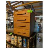 4 DRAWER WOODEN ORGANIZER