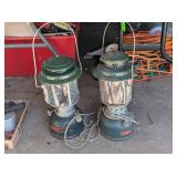 2 VINTAGE COLEMAN LANTERNS