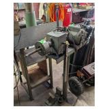 ELECTRIC REAMER ON HEAVY DUTY METAL STAND