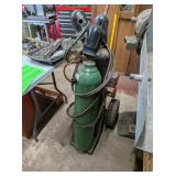 TORCH SET WITH 2 TANKS & CART