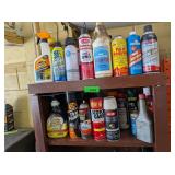 SHOP SPRAYS, CAR CLEANING - 2 SHELVES - UPPER