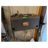 METAL ORGANIZING CABINET WITH AIR FITTINGS