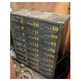 27 DRAWER METAL ORGANIZER