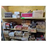 3 SHELVES OF ASST VALVES - TOP