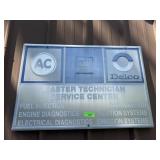 GM 3'X2' METAL SIGN