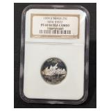 1999 SILVER NEW JERSEY QUARTER - PF-69
