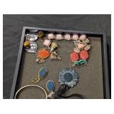 EARRINGS, PINS, PENDANTS, AND MORE